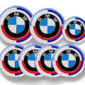 BMW 50th Annivesary 7 piece emblem set