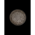 1894 Zar 1 Shilling, High Grade