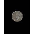 India: 1940 1/4 Rupee, Bombay mintmark. Great lustre. Borderline Unc