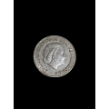 Netherlands: Silver 1952 1 Gulden, high grade
