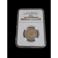 South Africa: 2011 R5, Rand 90th Anniversary, NGC MS66