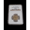 South Africa: 2011 R5, Rand 90th Anniversary, NGC MS65