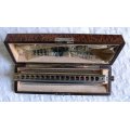 Hohner 64 Chromonica 4 Chromatic Octaves Professional Harmonica Model #280 in C, original box