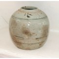 Antique Chinese ceramic Ginger Jar, no cracks, good condition, approx. 150mm tall