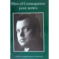 MEN OF CONSEQUENCE by JANE BOWN, Chatto & Windus, 1987, 1st edition, very good.