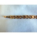 c1970's SA hallmarked 9ct gold ladies 39cm necklace by E. Tiessen in excellent condition