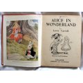 Lovely large 1955 edition of ALICE IN WONDERLAND by Lewis Carroll, illustrated by G W Backhouse