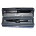 PARKER FRONTIER FOUNTAIN PEN AND PENCIL SET IN ORIGINAL CASE, WITH PAPER, UN-INKED