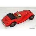 Vintage VICTORY INDUSTRIES V-MODEL MG TC with "Mighty Midget" electric motor, original box, c1954
