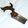 Small hand held dovetail saw by G Shaw, Shoreditch. C.1900