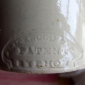 Rare Antique Blackwood and Co. Patent Syphon Stoneware INK BOTTLE