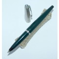 A classic green PARKER 45 Cartridge Fill Fountain pen in good condition