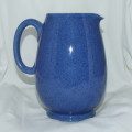Antique MOORCROFT ceramic blue jug, 150mm tall