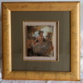 Original SIMON ADDY signed oil painting, framed