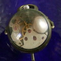 Vintage mechanical ball watch fob / pendant