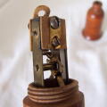 Antique  treen hanging bed light switch