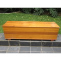 Military wooden shell chest