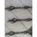 Set of Victorian fire irons.