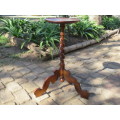 Anglo-Cape stinkwood low torchiere