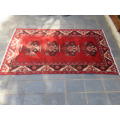 A Persian hand knotted Kordi rug.