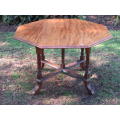 Octagonal occasional table