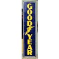 Large vintage Goodyear enamel sign