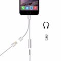2in1 3.5mm Audio Headphone Jack Adapter Charger Cable For iPhone 7/7 Plus New