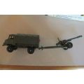 SOLIDO - NUMBER 235 -  SIMCA - UNIC S.U.M.B. 4 X 4  TRUCK AND CANNON BOXED NEVER PLAYED