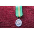 RHODESIA - BUSH WAR - MINIATURE -  MEDAL FOR TERRITORIALS OR RESERVE SERVICE