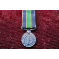 Rhodesia - Bush War - Miniature - Police Long Service Medal