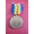 South Africa - WWI - Victory Medal Pte. C. Davison 2nd S.A.Rifles