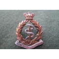 Great Britain - Royal Army Medical Corps Bi-Metal Collar Badge QVC