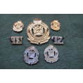 South Africa - S.A. Railway Police Cap, Collars with  Mess Dress and Shoulder Titles