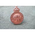 SOUTH AFRICA - WWII - CIVILIAN PROTECTION SERVICES CAP BADGE