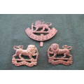 Rhodesia - Pre U.D.I. - General Service Corps Cap and Collar Badges