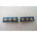 South Africa - Border War - Northern Transvaal Command - Pair of Command Bars