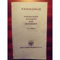 Fanagalo - Phrase-Book Grammar and Dictionary