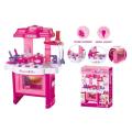 Kids Pretend Kitchen Playset with Light and Sound - Pink or Blue