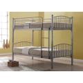 Single Over Metal Bunk Bed with Ladder