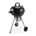 Round Kettle Charcoal BBQ Braai Grill (57cm) with Ash Catcher and Thermometer