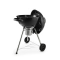 Round Kettle Charcoal BBQ Braai Grill (57cm) w/  Ash Catcher and Thermometer