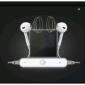 "LOCAL STOCK" Bluetooth earphones with carry case (white)