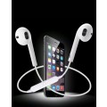 "LOCAL STOCK" Bluetooth earphones with carry case (white)