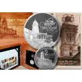 2013 UNION BUILDING ANNV SET : NICKEL R2 PRF & SILVER R2 PRF & STAMPS!! (Sealed - direct from mint)