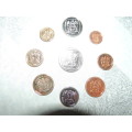 Both 1994 SA Uncirculated Coin Set + 2013 SA Uncirculated Coin Set