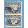 Southern Rhodesia,1932,1 May, Victoria Falls,3d Pair Used Stamps.   CV   R 80  View scans