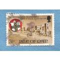 Isle Of Man.1974. 600th Anniversary Russell. One Used. CV +/- R 5.00 View scans