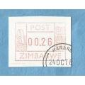 Zimbabwe.Postage Label. 1 Used NH  CV+/- R 20.00 View scans