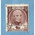 Australia.1953. 150th Anniv.First Office in Tasmania. 1 Used stamp. CV+/- R 5.00 View scans