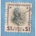 U.S.A.1938/54. Presidential Issue Woodrow Wilson. 1 Used Stamp. CV+/-  R 6.00 Viewscans